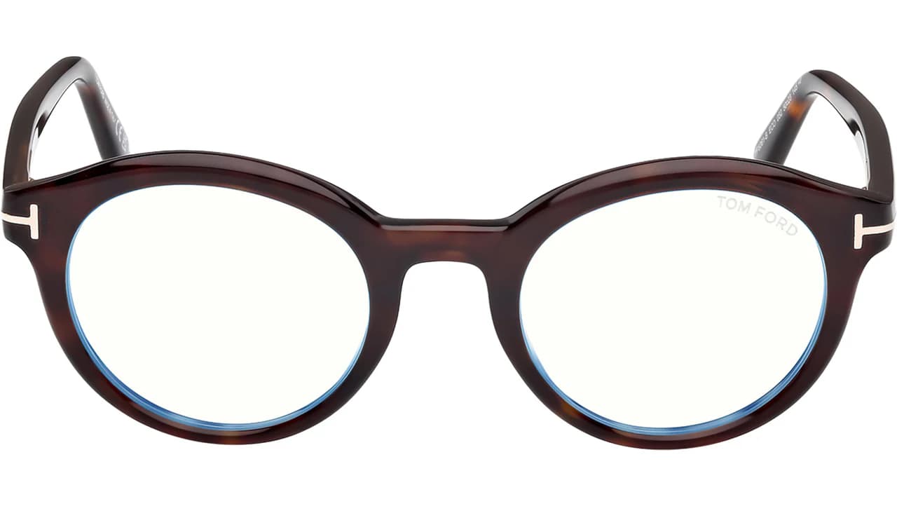 Tom Ford FT6061B 052 Eyeglasses Dark Havana 50mm Unisex 2