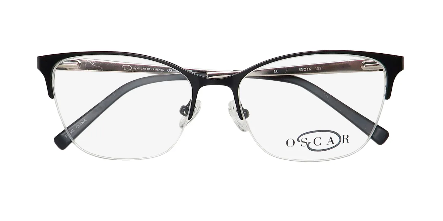 Oscar de la Renta Osl 468 002-1 Eyeglasses Black 53mm 2