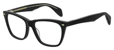 Rag & Bone RNB3013 0807 Eyeglasses Black 51mm Women