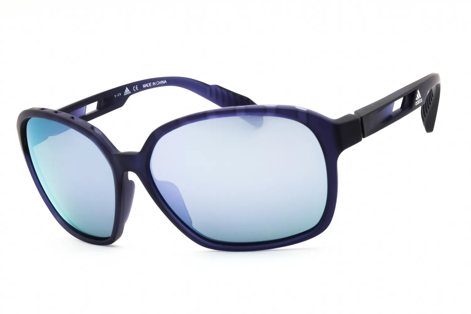 Adidas SP0013 82D Sunglasses Matte Violet 62mm Women