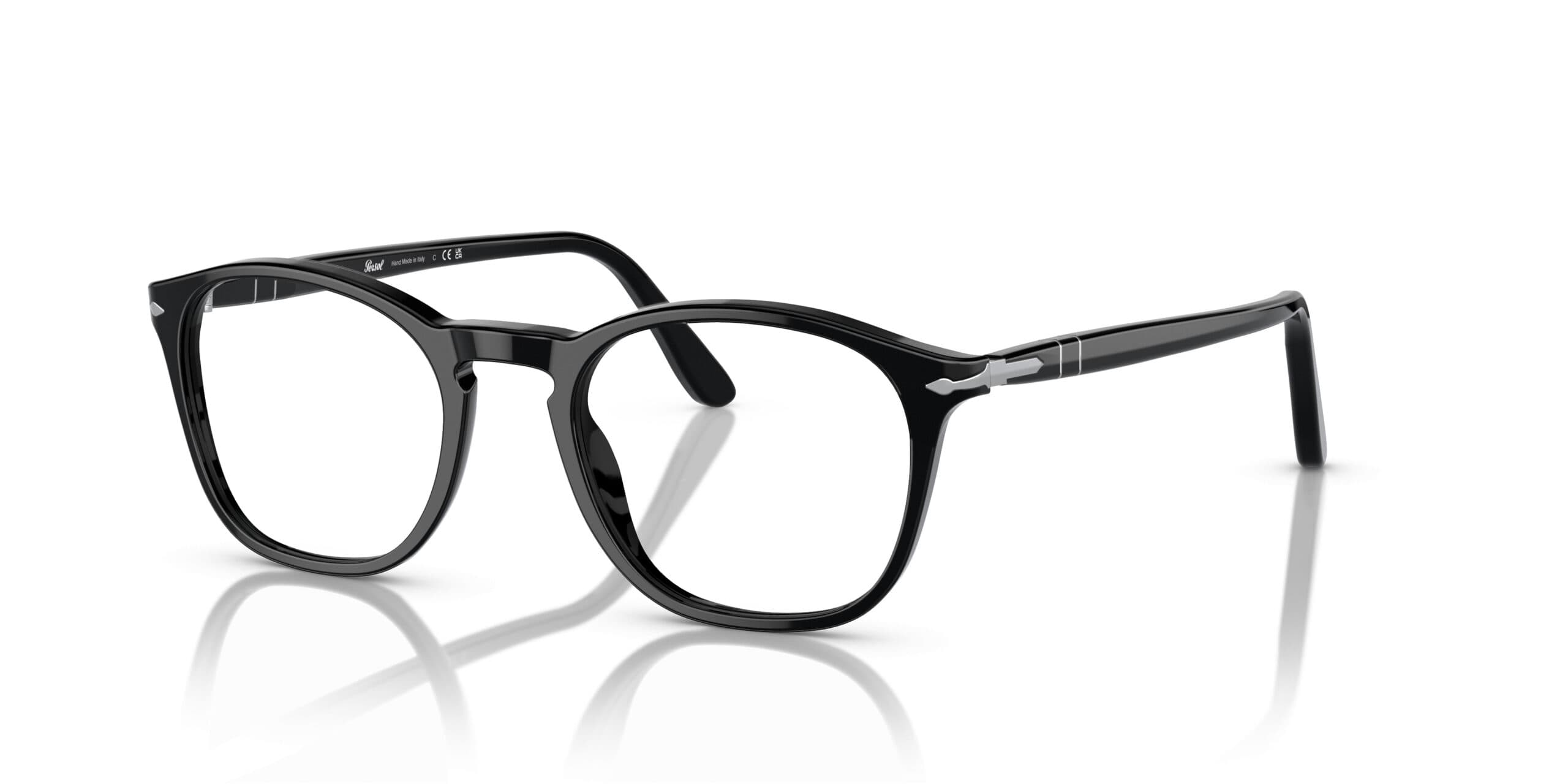 Persol PO3007V 95 Eyeglasses Black 50mm Men