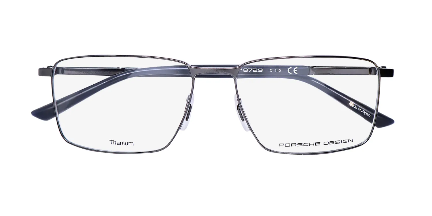 Porsche Design P8729 c Eyeglasses Dark Gunmetal 55mm Men 2
