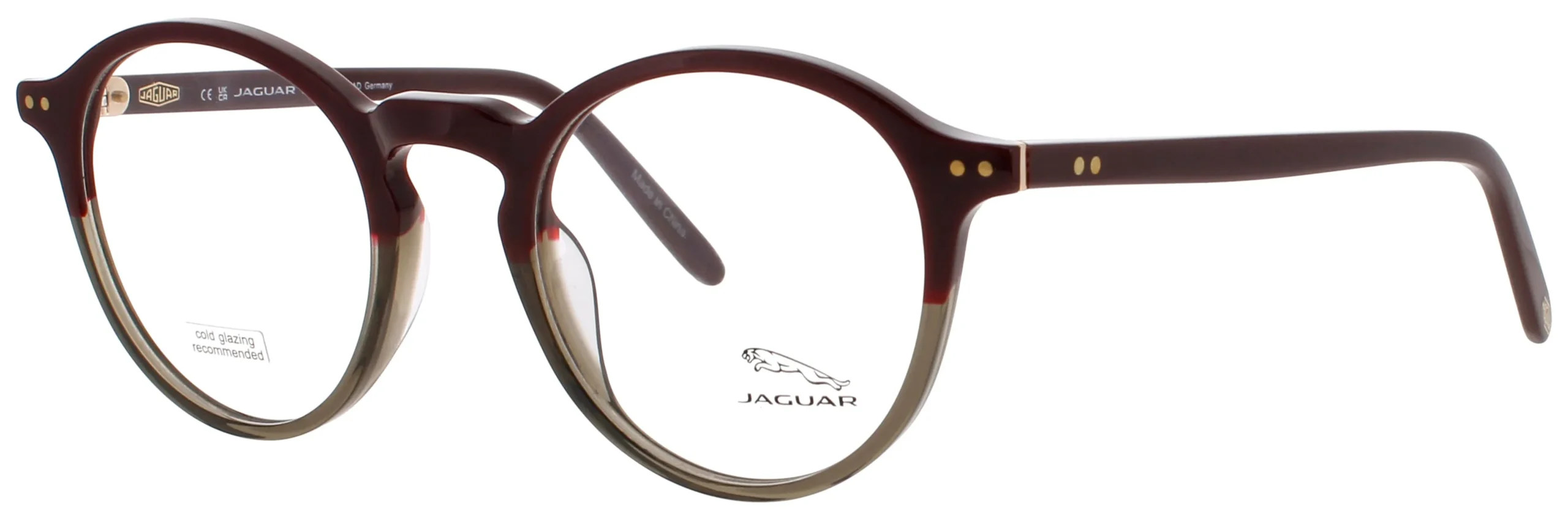 Jaguar JG31711 5140 Eyeglasses Matte Red 47mm Men