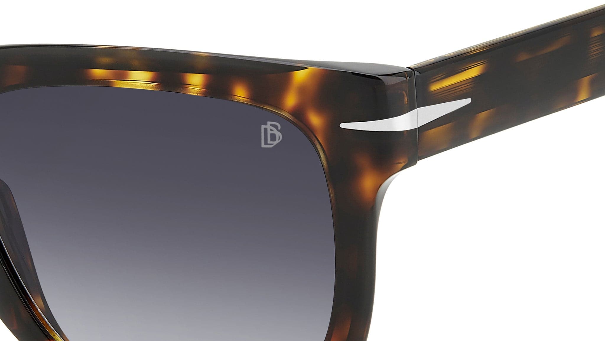 David Beckham DB 7118/S 0086 9O Sunglasses Havana 52mm Men 3