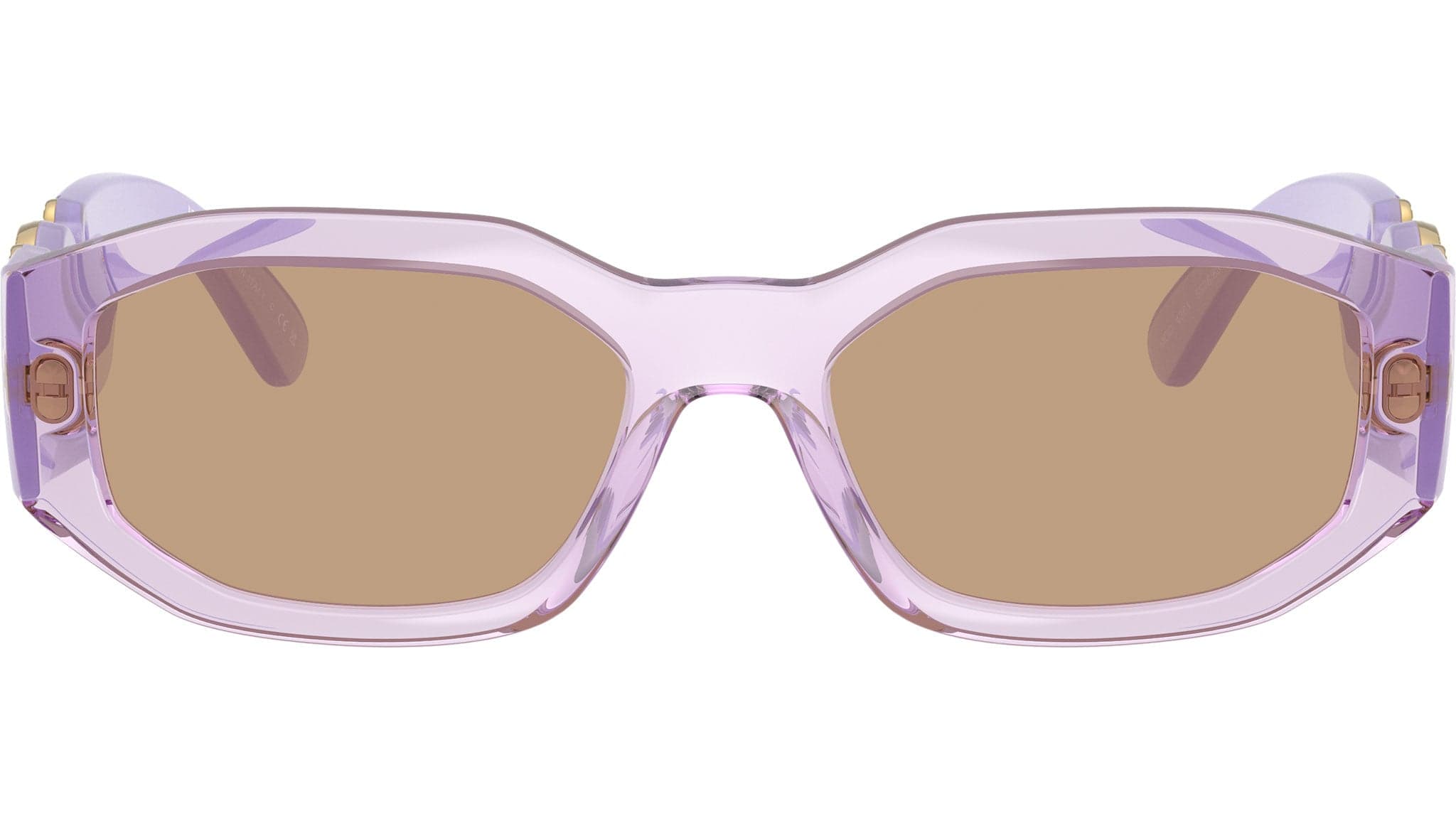 Versace VE4361 552663 Sunglasses Transparent Lavender 53mm Women 2