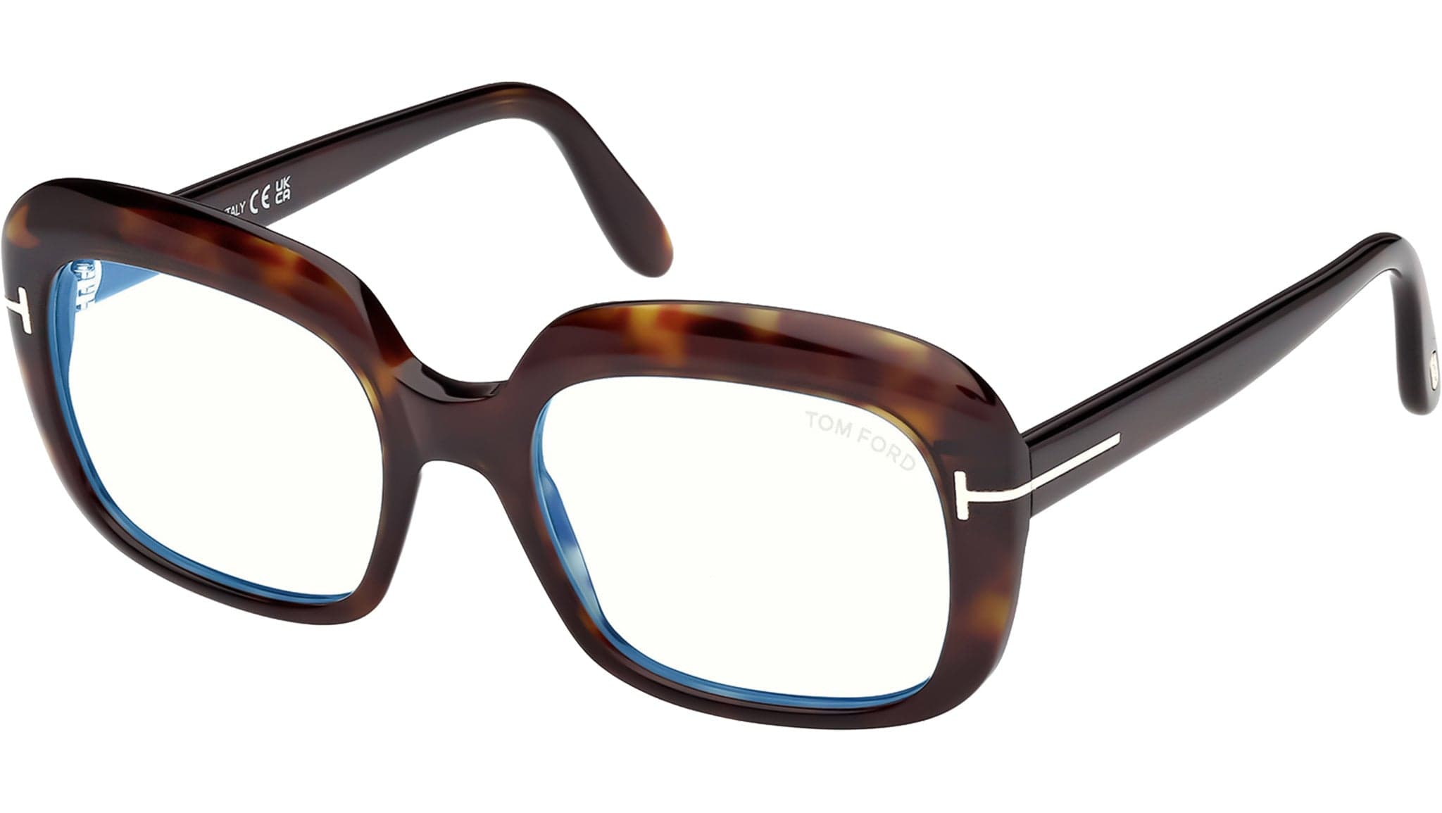 Tom Ford FT6096-B 52 Eyeglasses Dark Havana