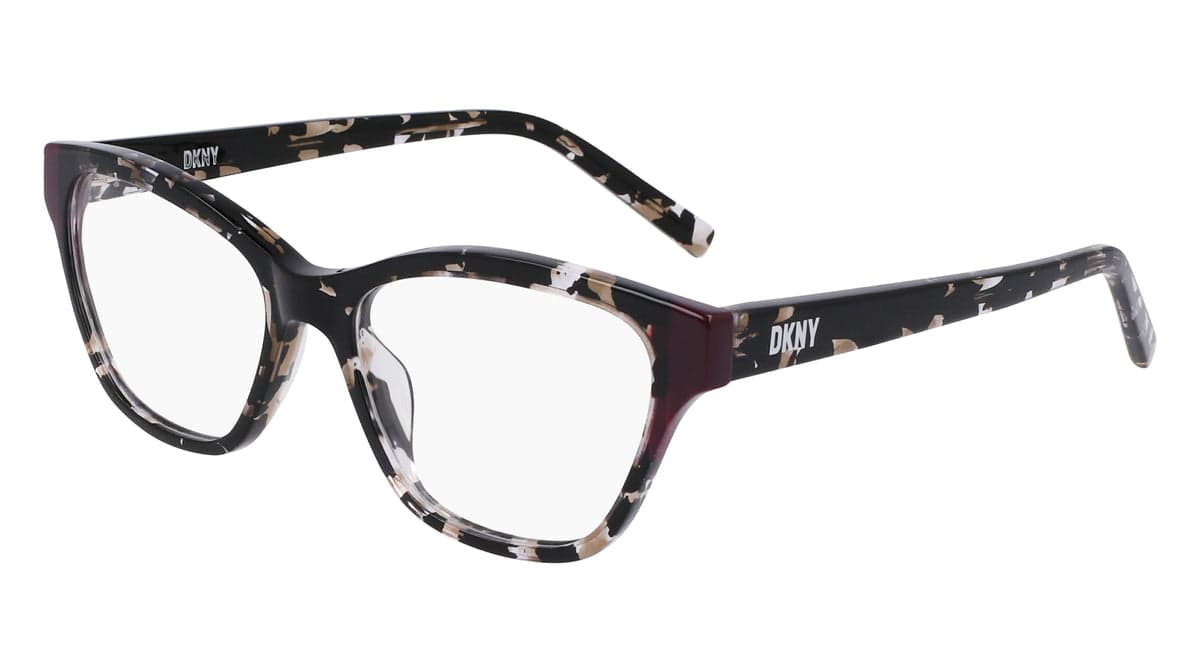 DKNY DK5057 010 Eyeglasses Black Tortoise 53mm Women
