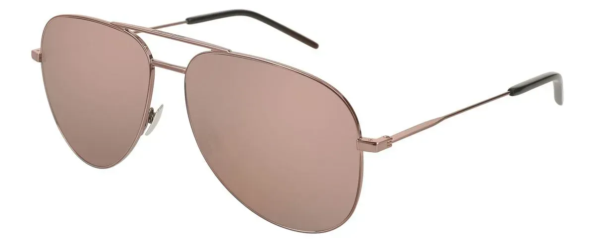 Saint Laurent CLASSIC11 033 Sunglasses Gold 59mm Unisex