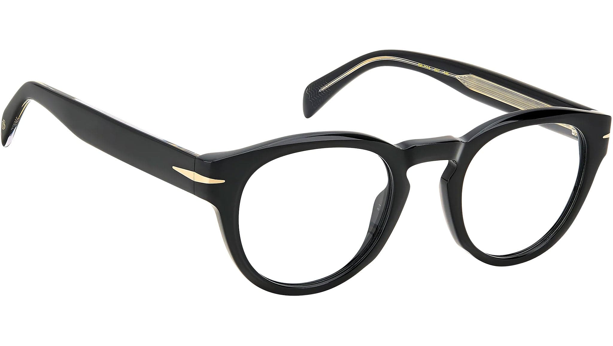 David Beckham DB 7114 0807 00 Eyeglasses Black 48mm 3