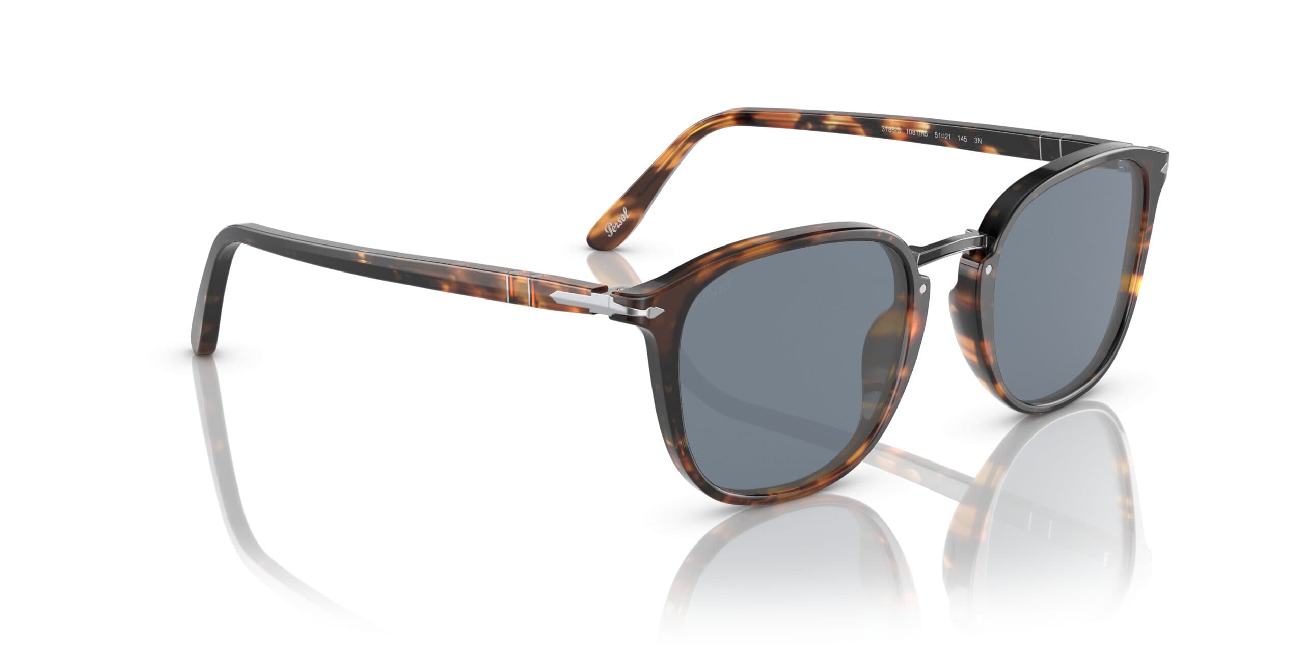 Persol 3186-S 1081/R5 PO3186S Sunglasses Brown 145mm Men 4