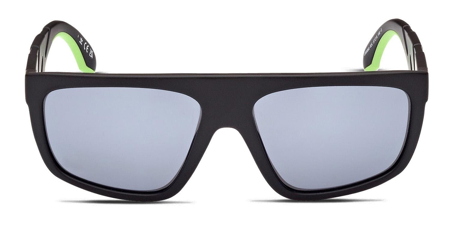 Adidas OR0093 02C Sunglasses Matte Black 57mm Unisex 2