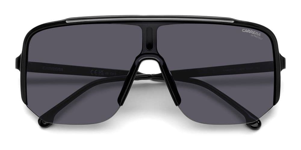 Carrera CARRERA 1060/S 008A IR Sunglasses Black Grey 99mm Unisex 5