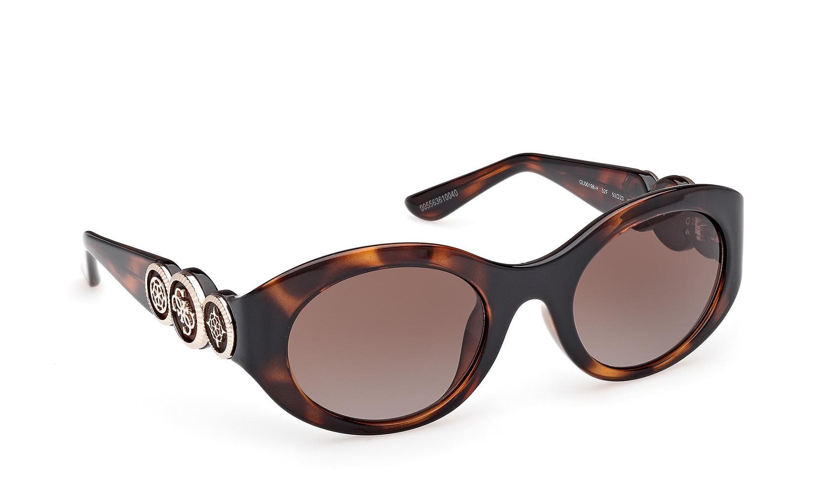 Guess GU00198-H 52F Sunglasses Dark Havana 6