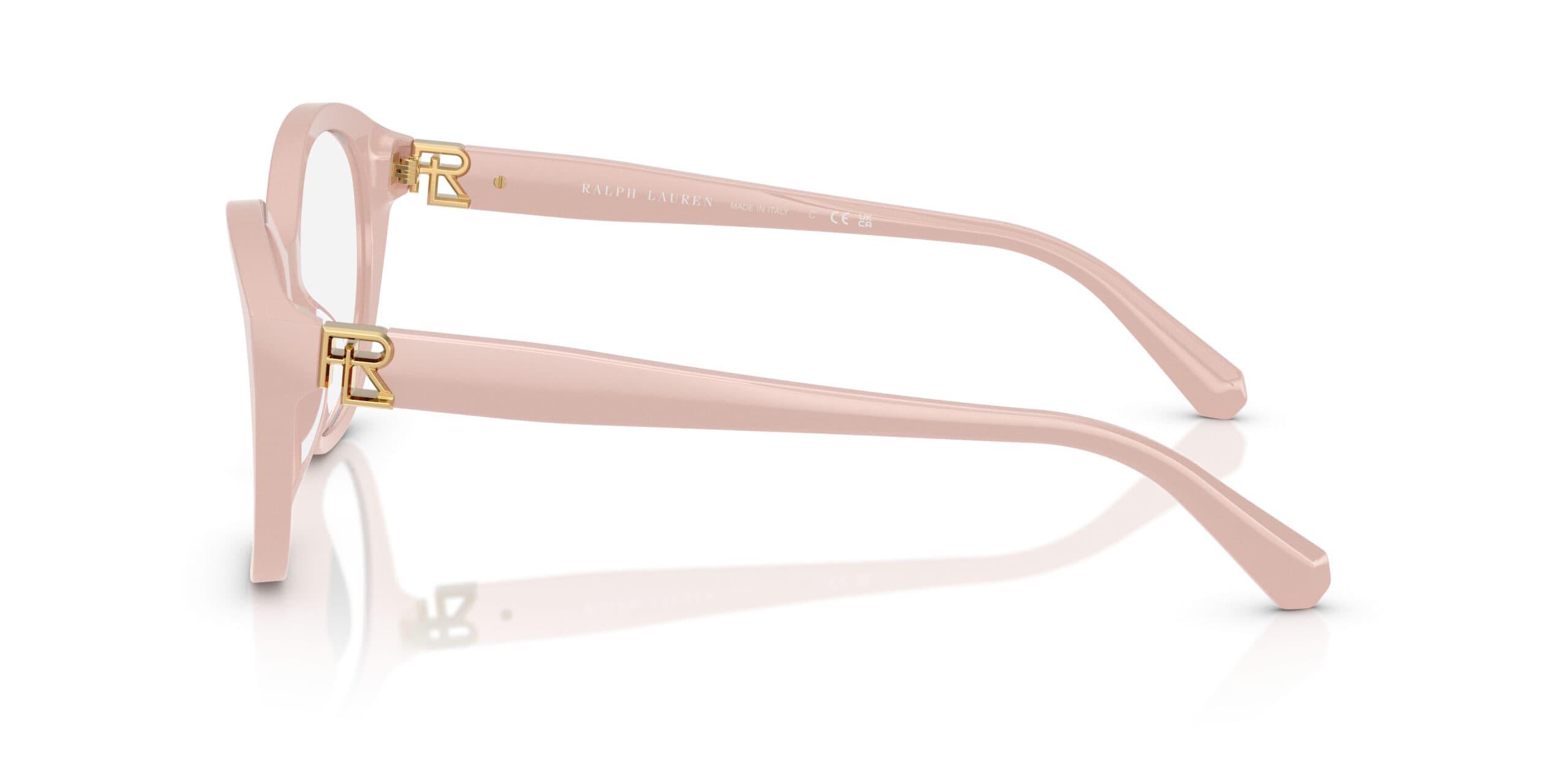 Ralph Lauren RL6246U 6053 Eyeglasses Solid Tea Rose Pink 55mm Women 3