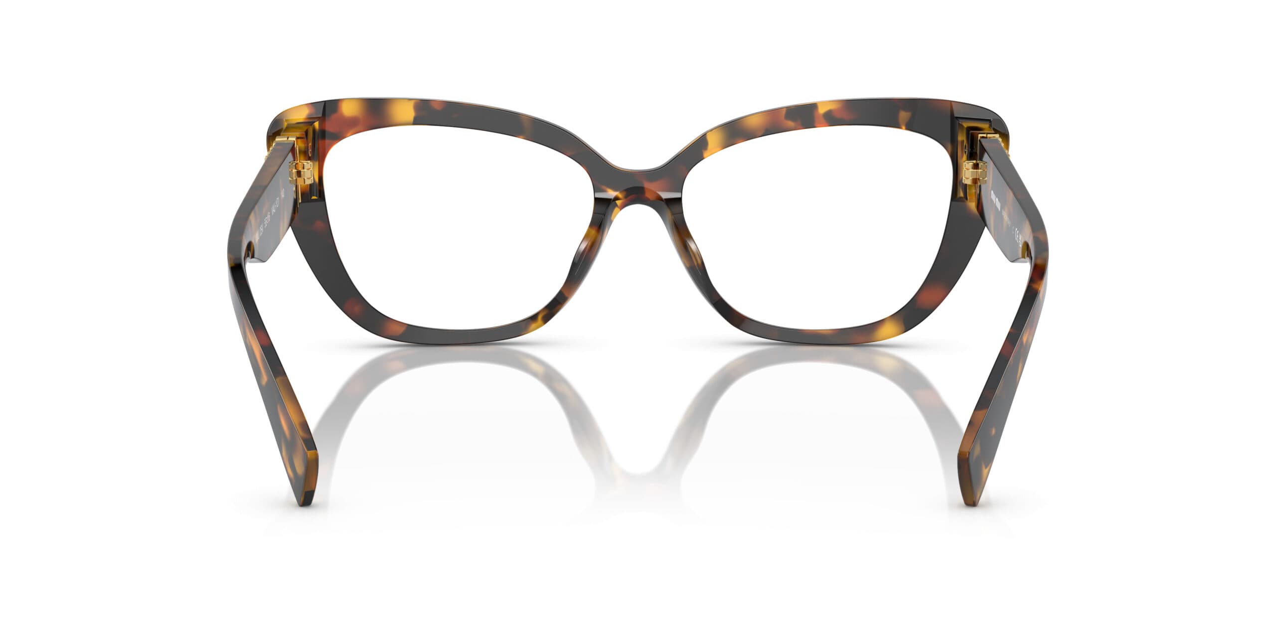 Miu Miu MU05VV VAU1O1 Eyeglasses Honey Havana 55mm Women 4