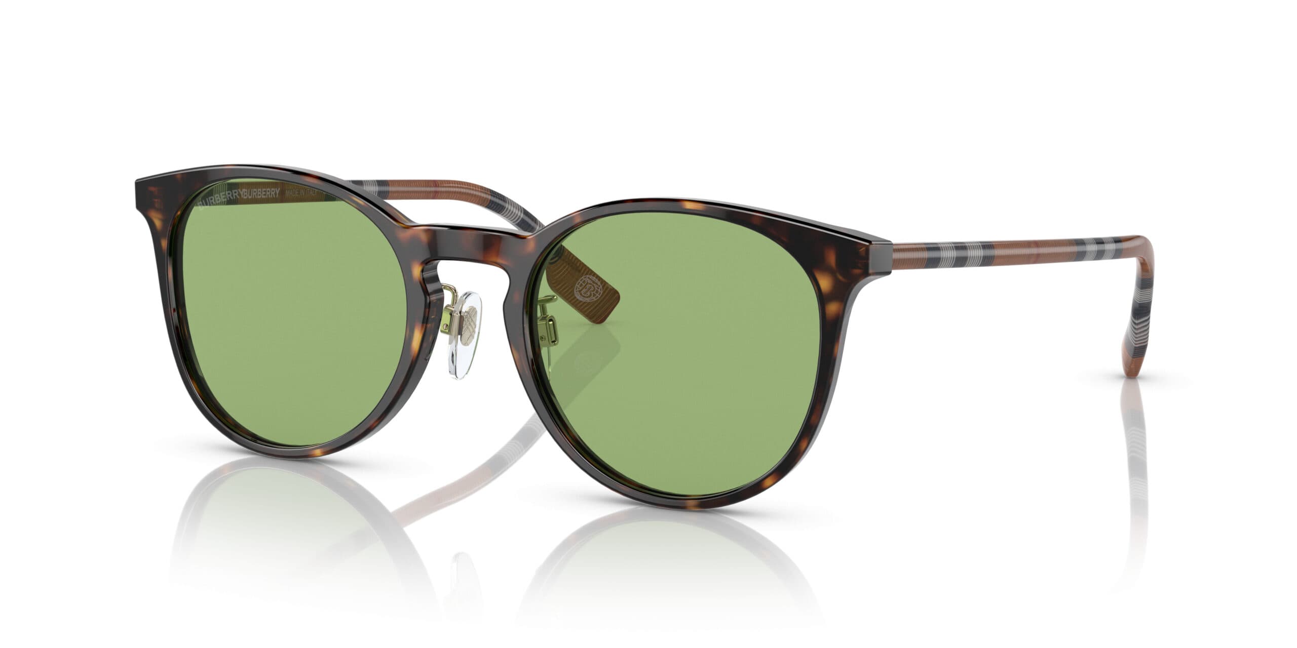 Burberry BE4380D 4017/2 Sunglasses Dark Havana 51mm