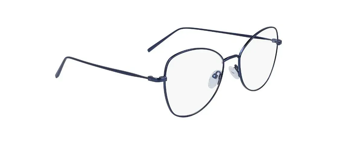 DKNY DK1002 415 Eyeglasses Navy Blue 53mm Women