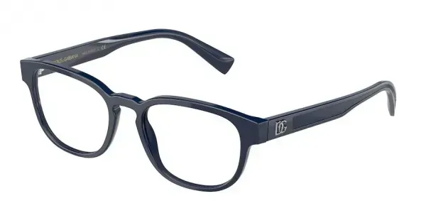 Dolce & Gabbana DG3340 Eyeglasses Blue 51mm Men