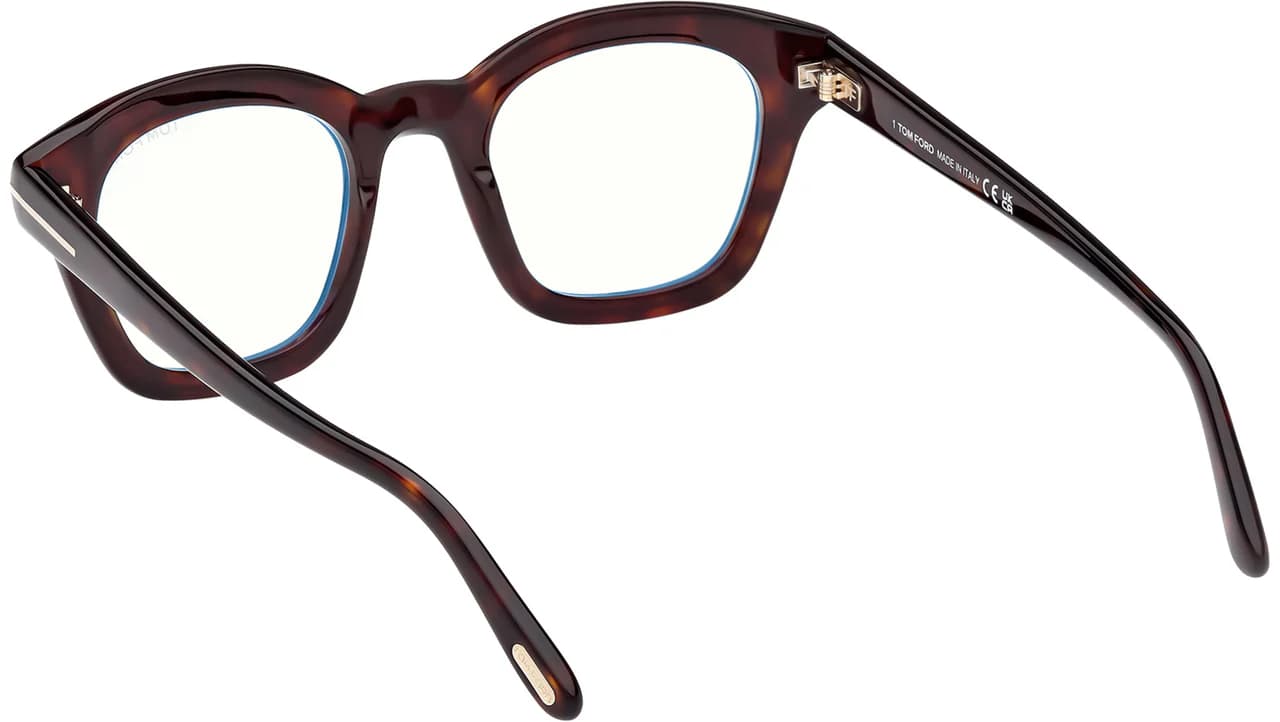Tom Ford FT5961B 052 Eyeglasses Dark Havana 49mm Men 3