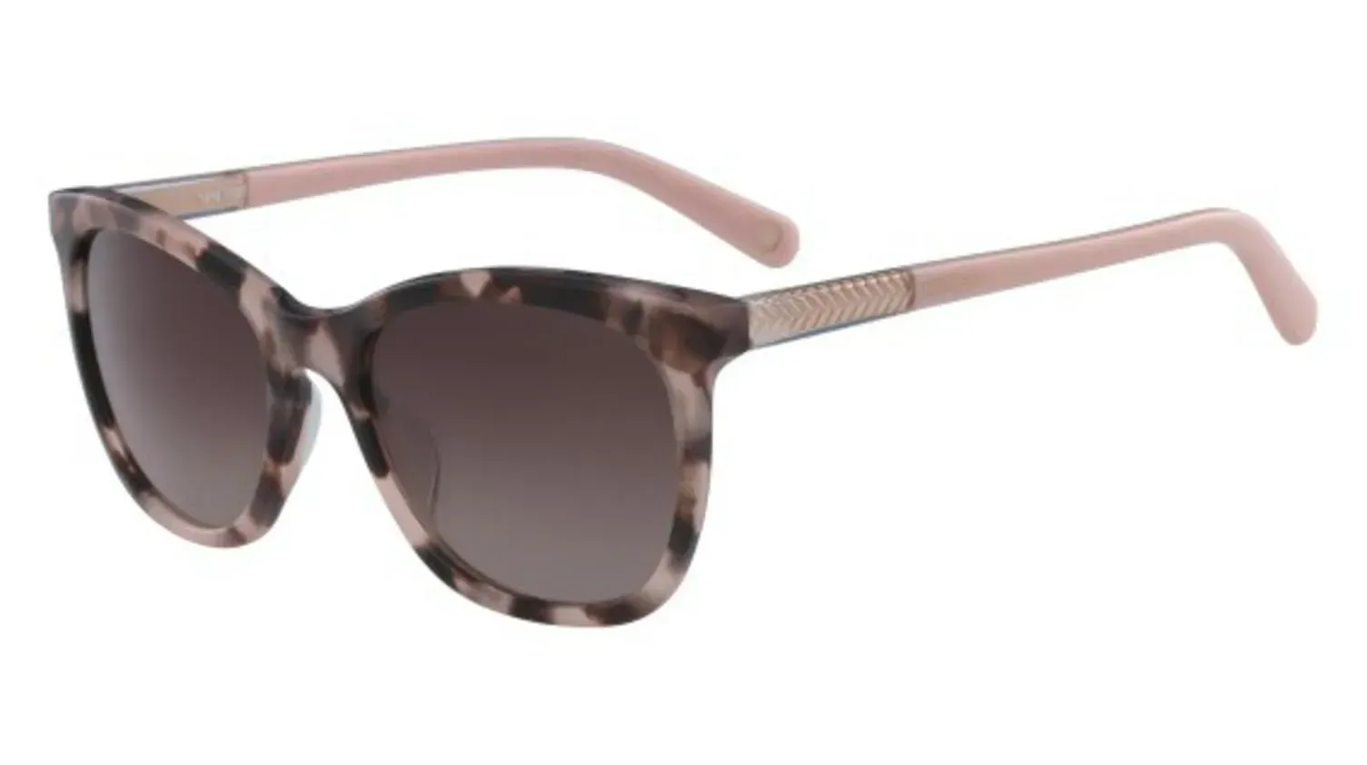 Nine West NW621S 265 Sunglasses Blush Tortoise 54mm Women