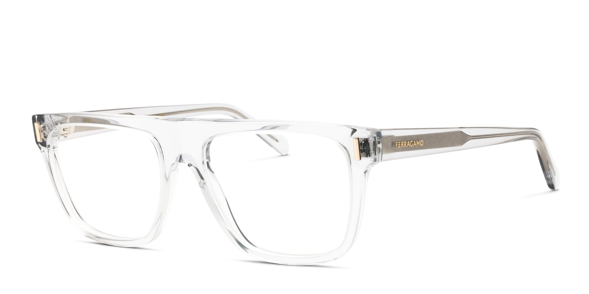 Salvatore Ferragamo SF2997 050 Eyeglasses Light Crystal Grey 55mm