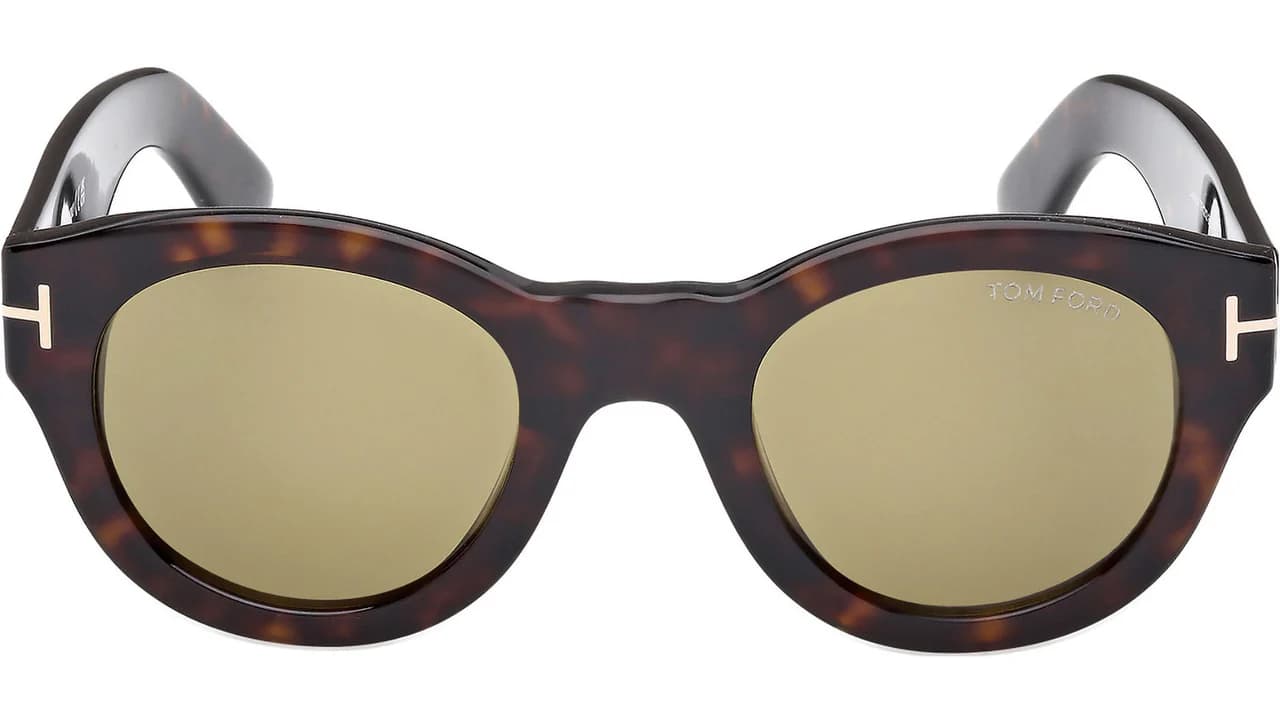 Tom Ford FT1212 52N Sunglasses Dark Havana 48mm Unisex 2