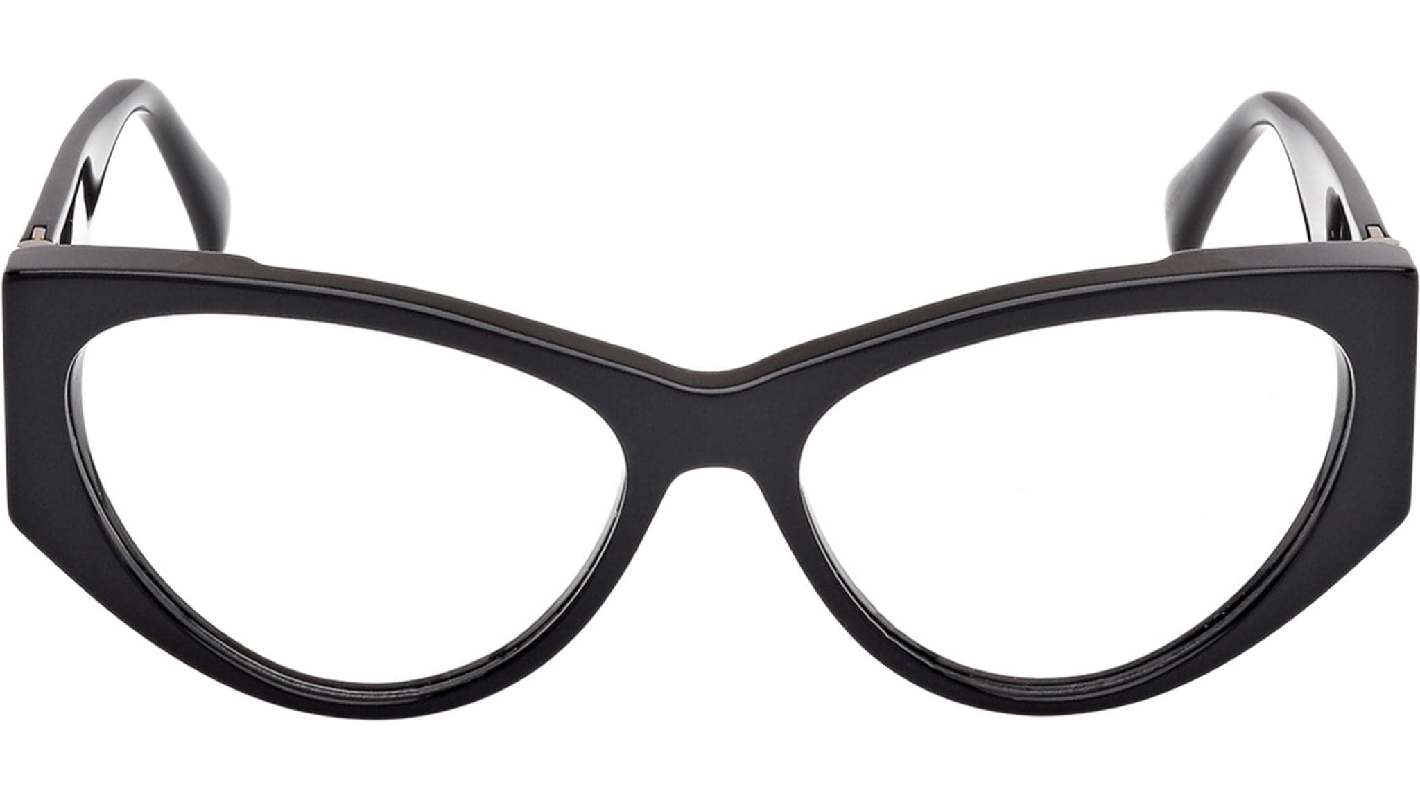 Max Mara MM5174 001 Eyeglasses Shiny Black 55mm 2