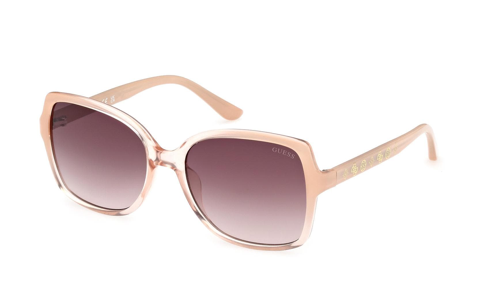 Guess GU00100 25F Sunglasses Ivory