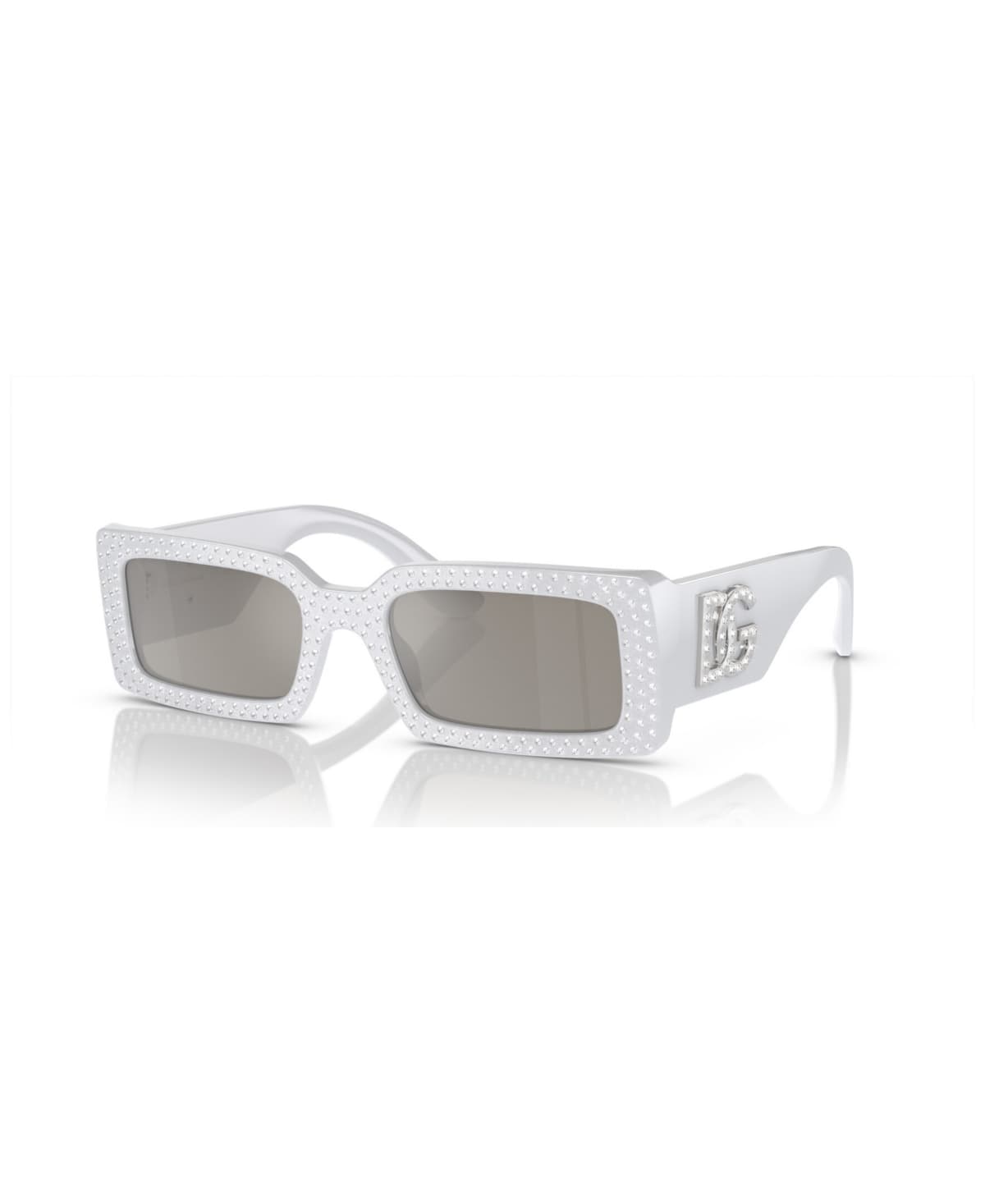 Dolce&Gabbana DG4447B 3418/6G Sunglasses Gray 140mm Women