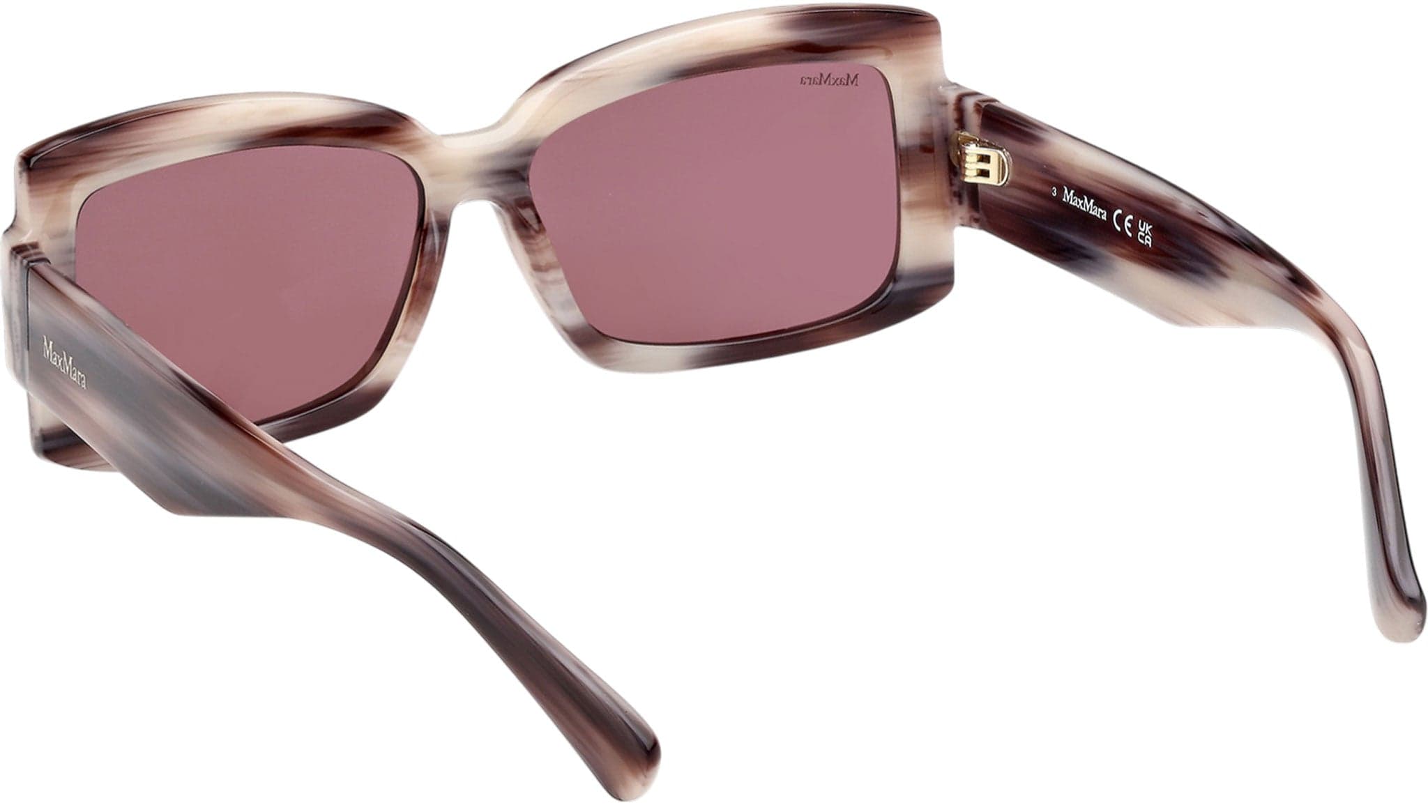 Max Mara MM0140 65Y Sunglasses Horn 57mm 4