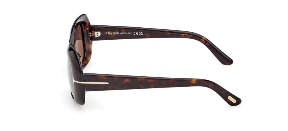 Tom Ford FT1347 52E Sunglasses Dark Havana 51mm Women 3
