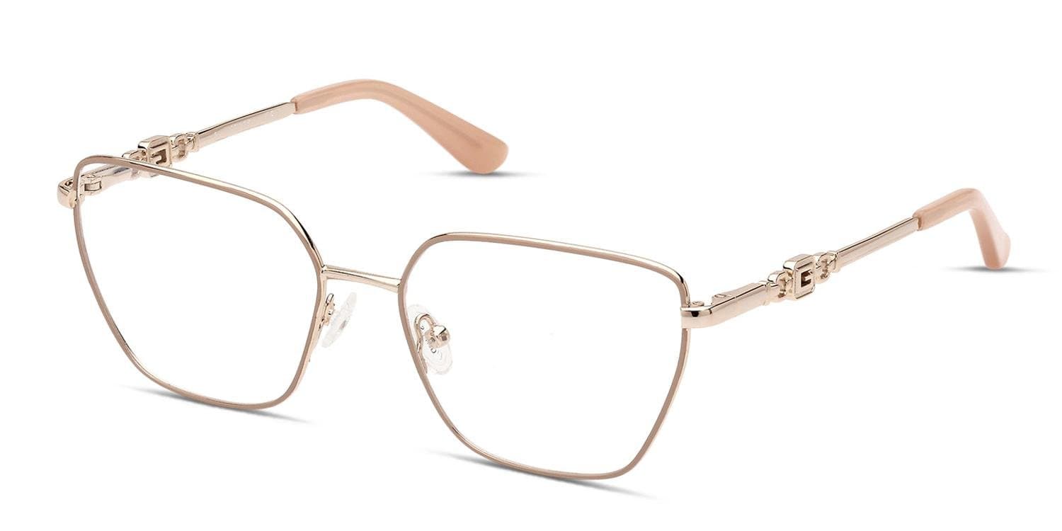 Guess GU2952 059 Eyeglasses Shiny Pale Gold 55mm
