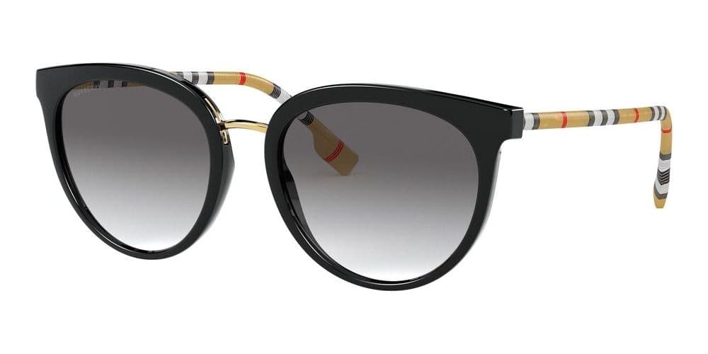 Burberry 0BE4316 385311 Sunglasses Black 54mm