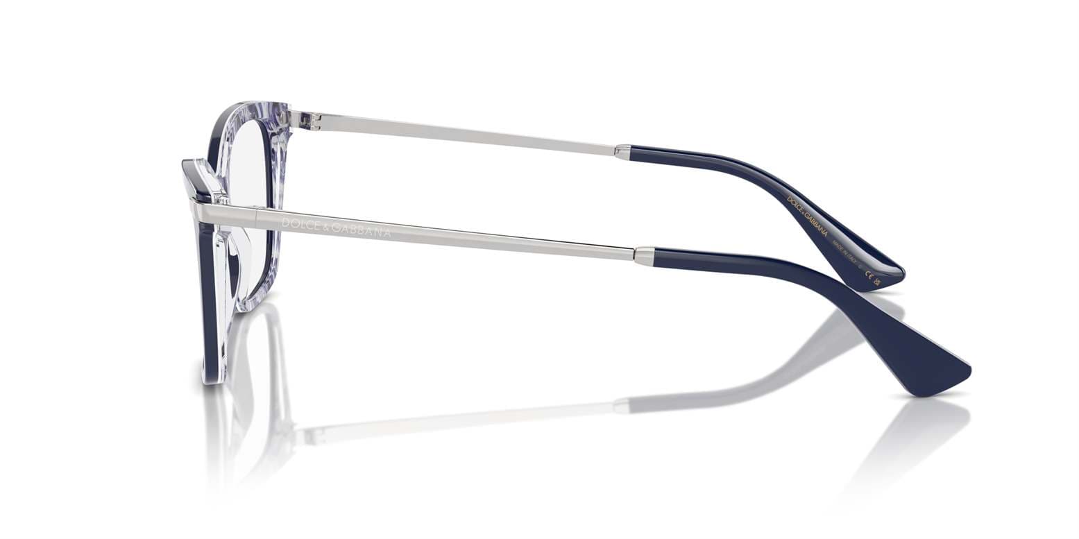 Dolce&Gabbana DG3393 3414 Eyeglasses Blue 56mm Women 3