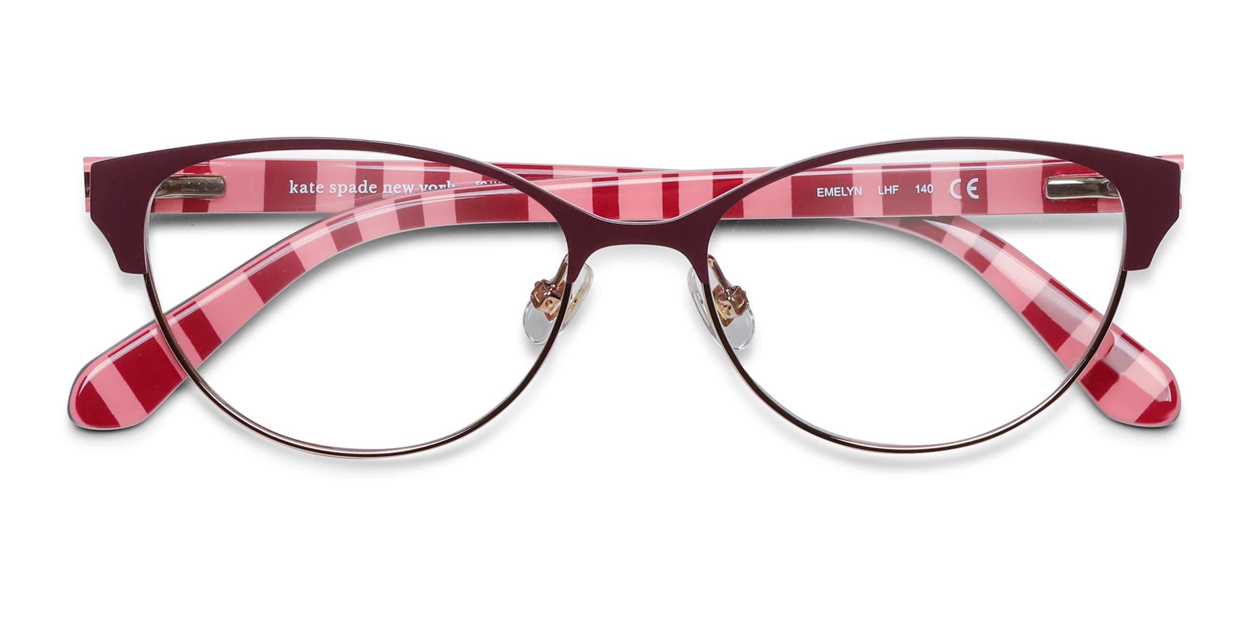 Kate Spade EMELYN LHF Emelyn Eyeglasses Multicolor 52mm Women 4