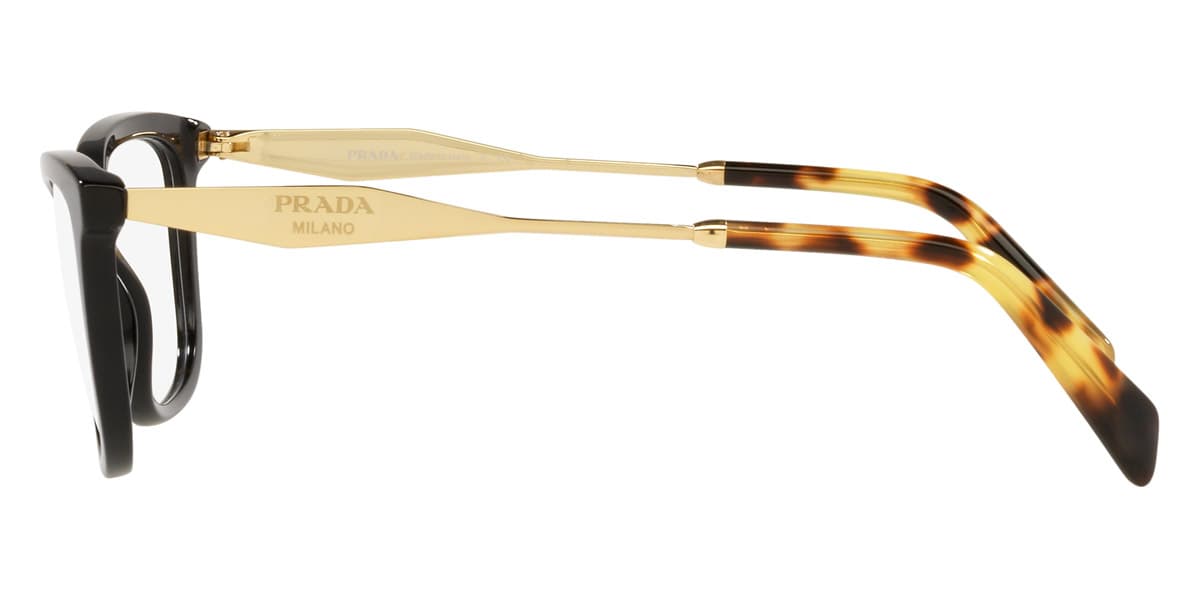 Prada PR02YV 1AB1O1 Eyeglasses Black 52mm Women 3