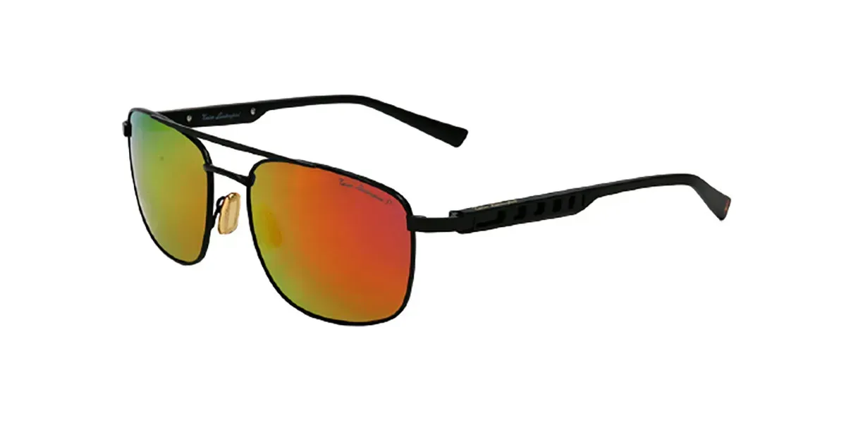 Tonino Lamborghini TL317S S01 Sunglasses Black 57mm Men