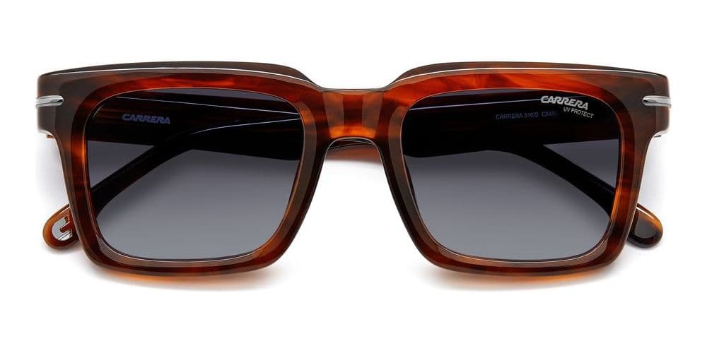 Carrera CARRERA 316/S 0EX4 Sunglasses Brown Horn 52mm Men 5