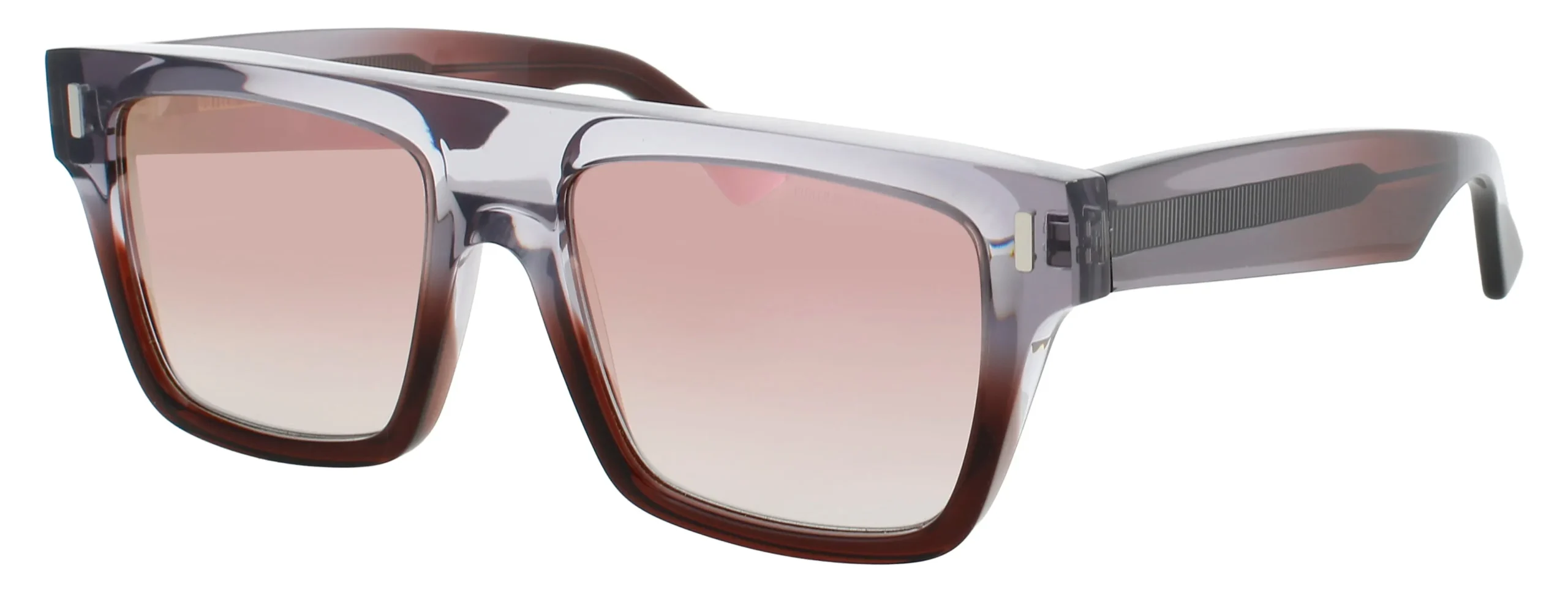 Cutler and Gross CGSN-1340 04 Sunglasses Reverse Grad Sherry 55mm Unisex