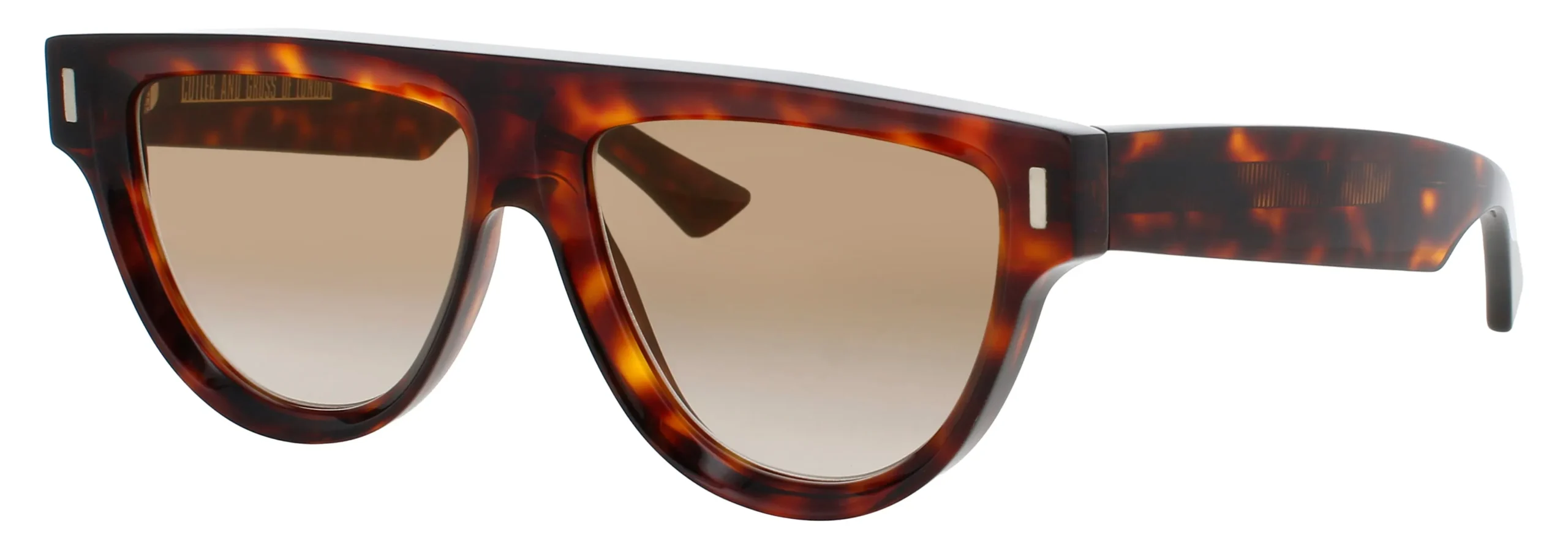 Cutler and Gross CGSN-1342 02 Sunglasses Dark Turtle 56mm Women