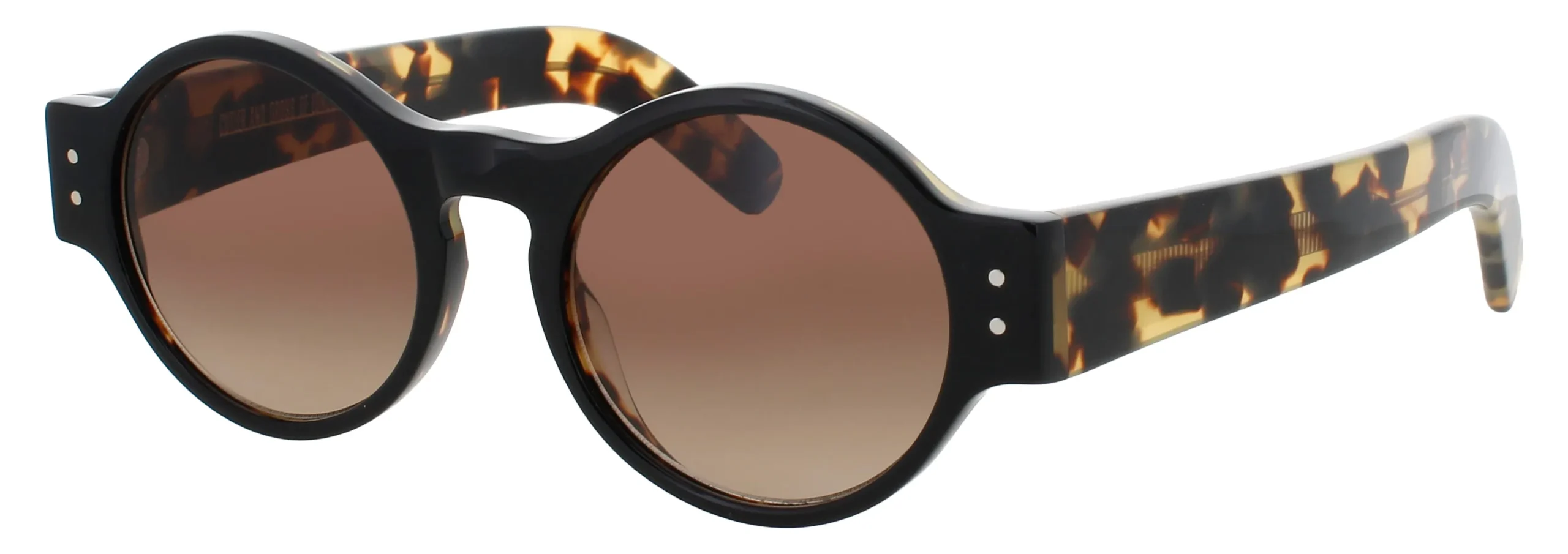 Cutler and Gross CGSN-1374 02 Sunglasses Black On Camo 49mm Unisex