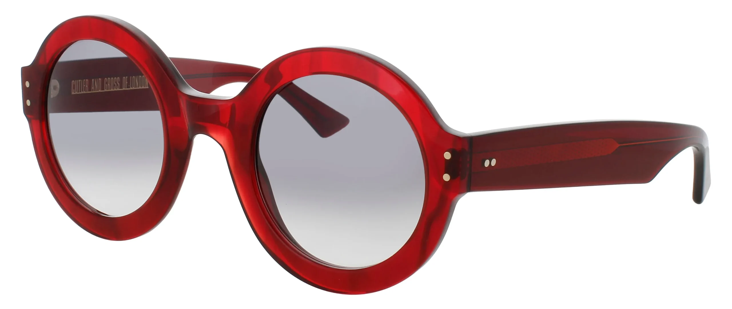 Cutler and Gross CGSN1377 03 Sunglasses Red Mini 52mm Women