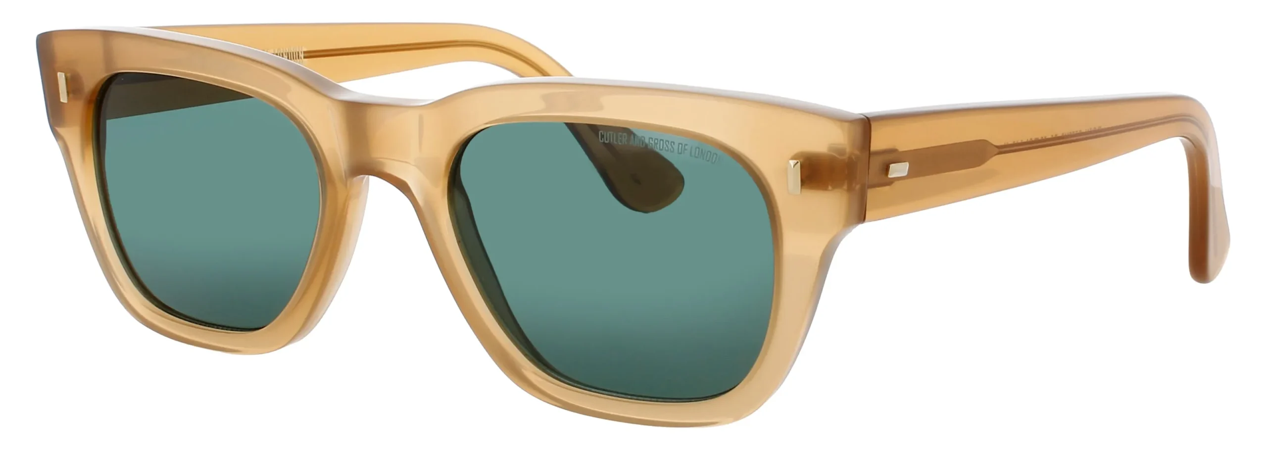Cutler and Gross CGSN-0772V2 05 Sunglasses Butterscotch 52mm Unisex