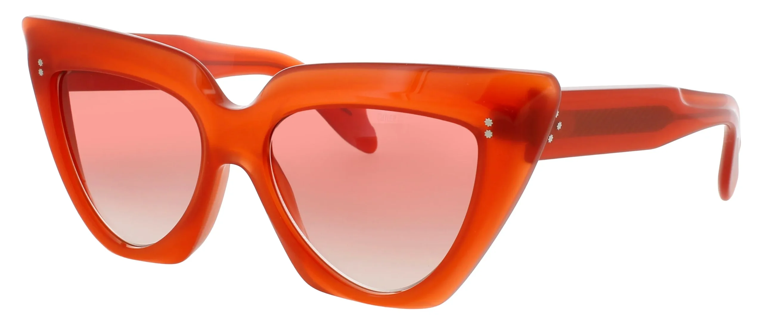 Cutler and Gross CGSN-1407 B1 Sunglasses Tomato 55mm Women