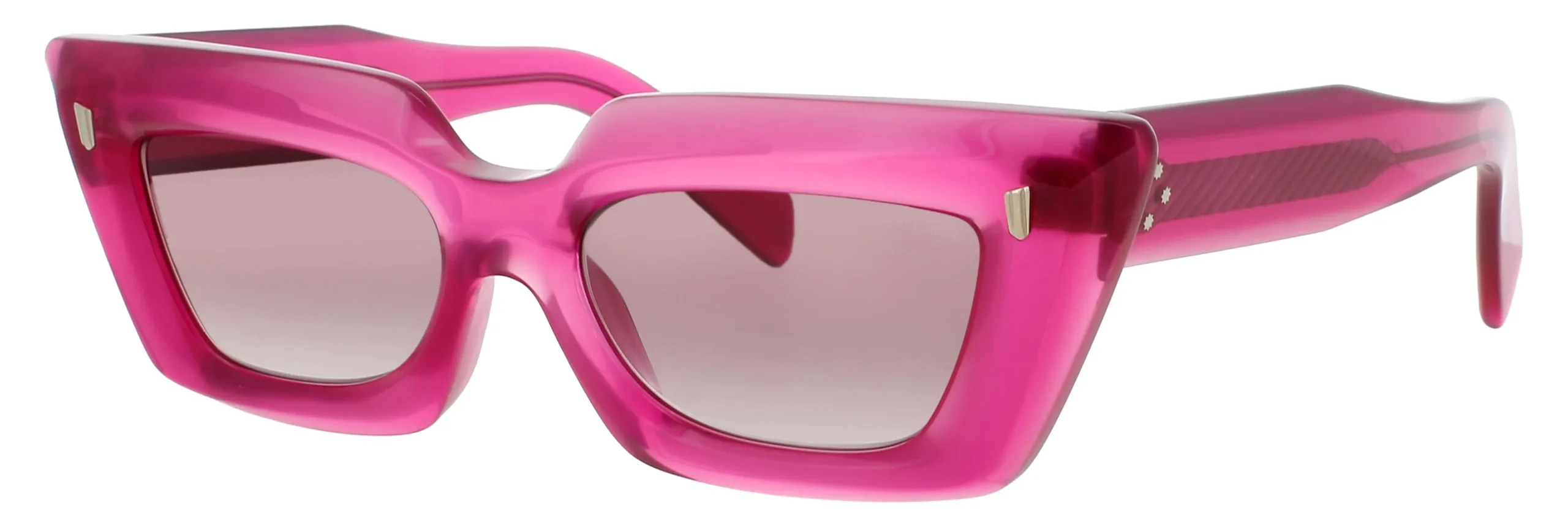 Cutler and Gross CGSN-1408 A9 Sunglasses Opal Fuscia 51mm Women