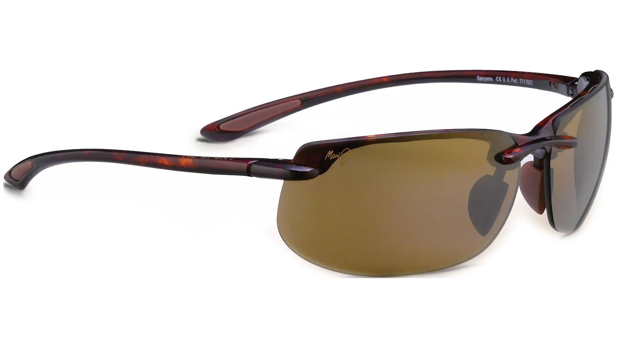 Maui Jim MJ-412 Banyans 10 Sunglasses Brown 133mm Unisex 2