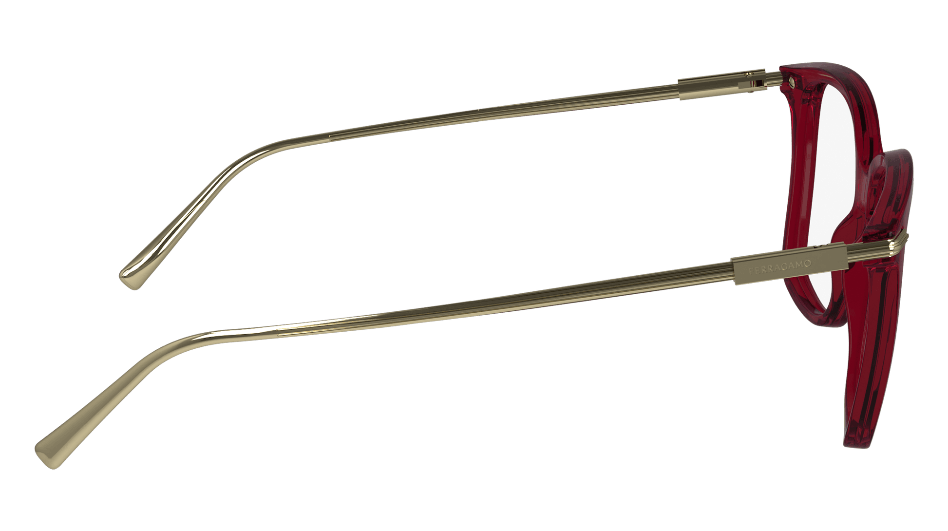 Salvatore Ferragamo SF2992 612 Eyeglasses Transparent Burgundy 53mm 5