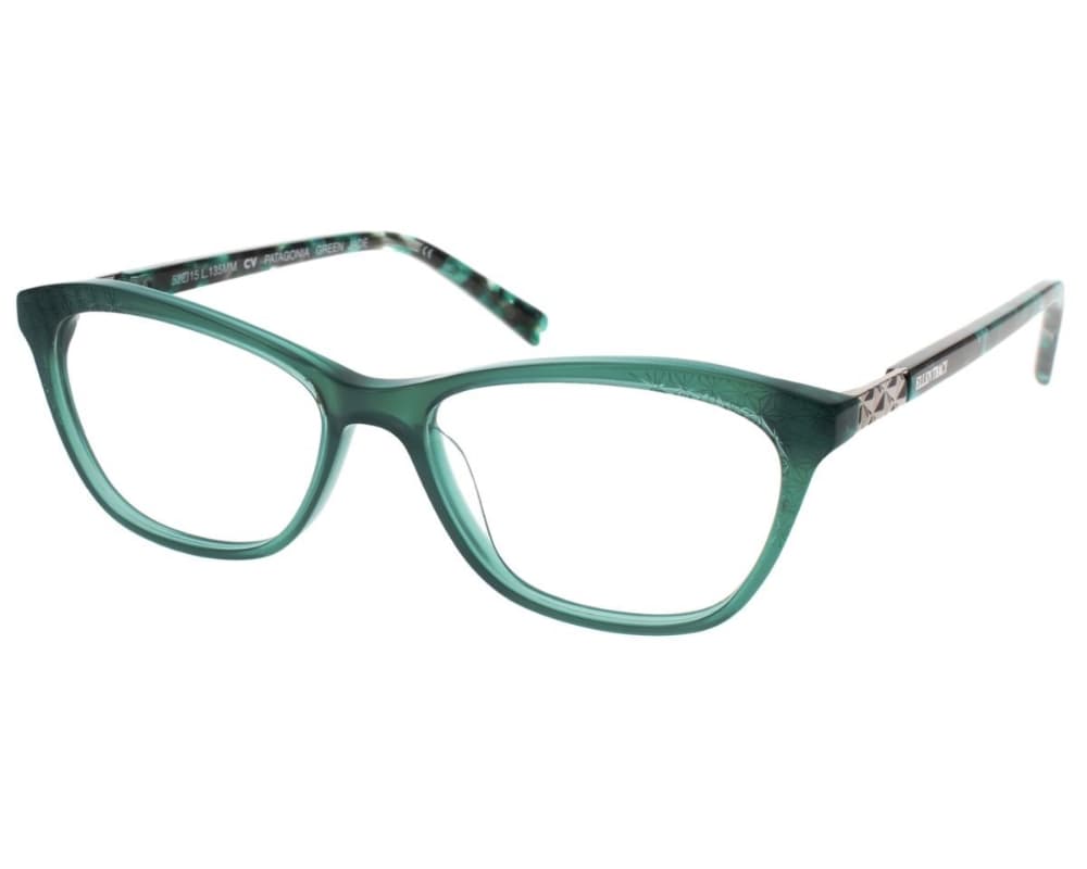 Ellen Tracy Patagonia Eyeglasses Green Jade 52mm Women