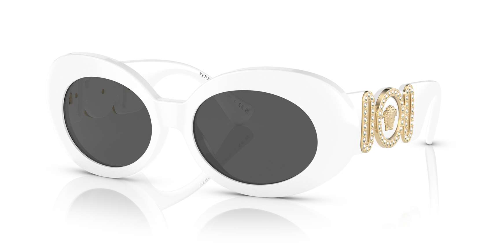 Versace 0VE4426BU 314/87 Sunglasses White 54mm Women