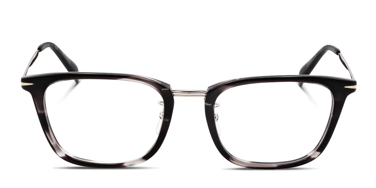 David Beckham DB 7060/F 02W8 00 Eyeglasses Grey Horn 53mm 2